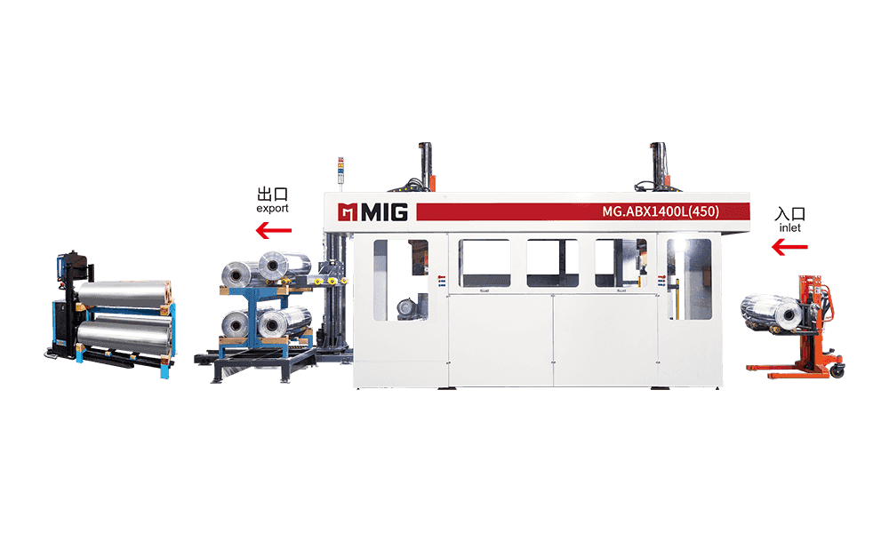 MG.ABX1400L (450) trojramenná umývačka dosiek (stojaci na podlahe)